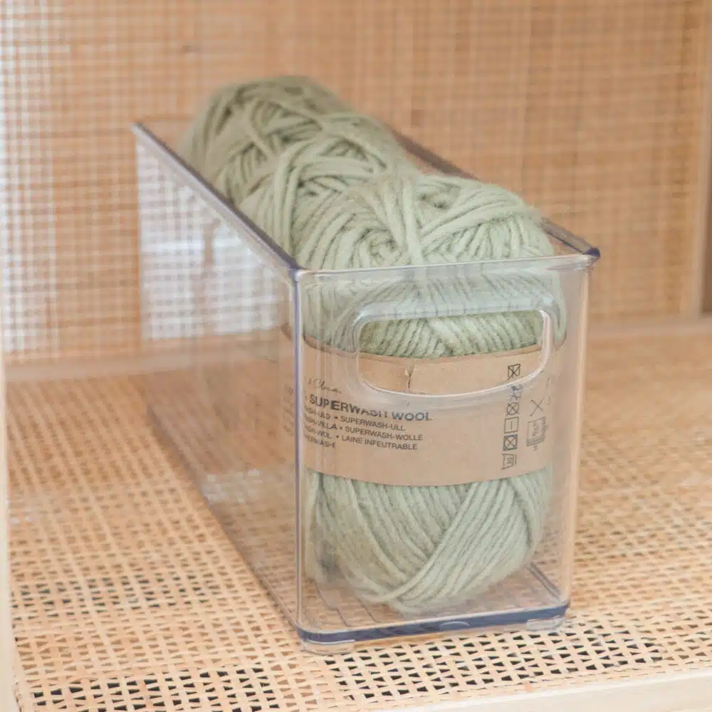 Alberte – Stabelbar opbevaringskasse (dybde: 25,5 cm)