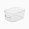 Cajsa - Transparent plastkasse (8 størrelser)