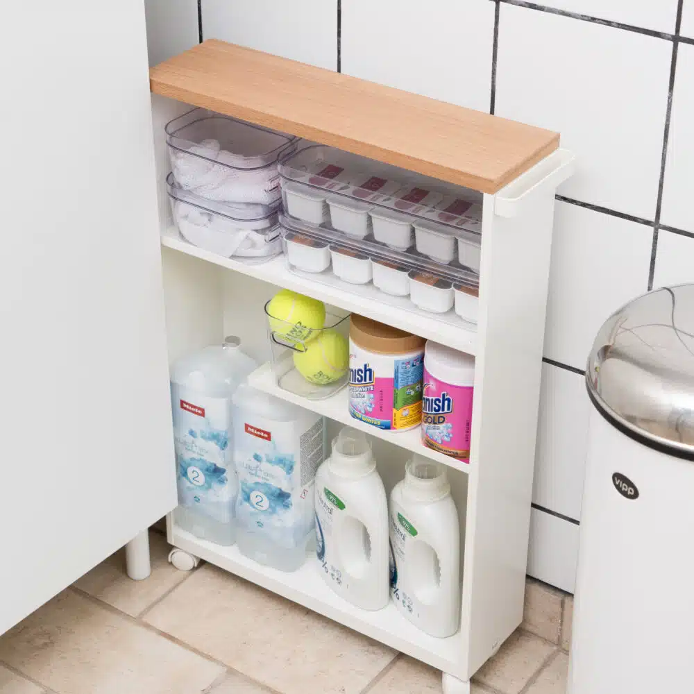 Cajsa – Transparent plastkasse (8 størrelser)