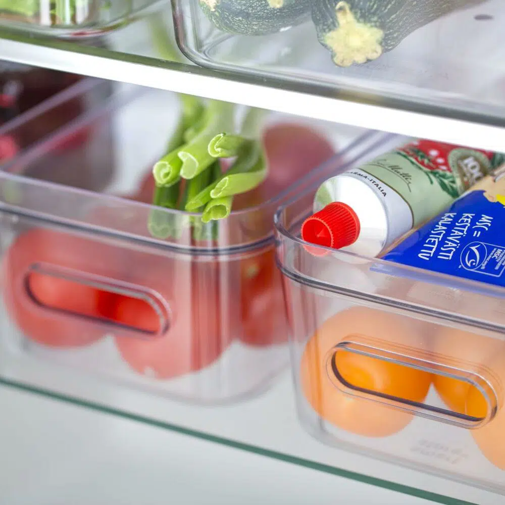 Cajsa – Låg til transparente plastkasser