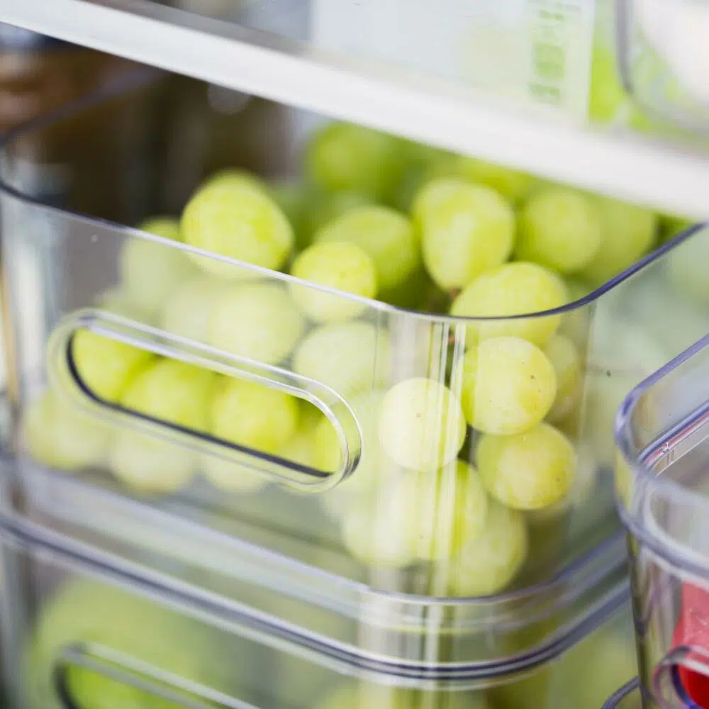 Cajsa – Transparent plastkasse (8 størrelser)