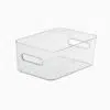 Cajsa - Transparent plastkasse (8 størrelser)
