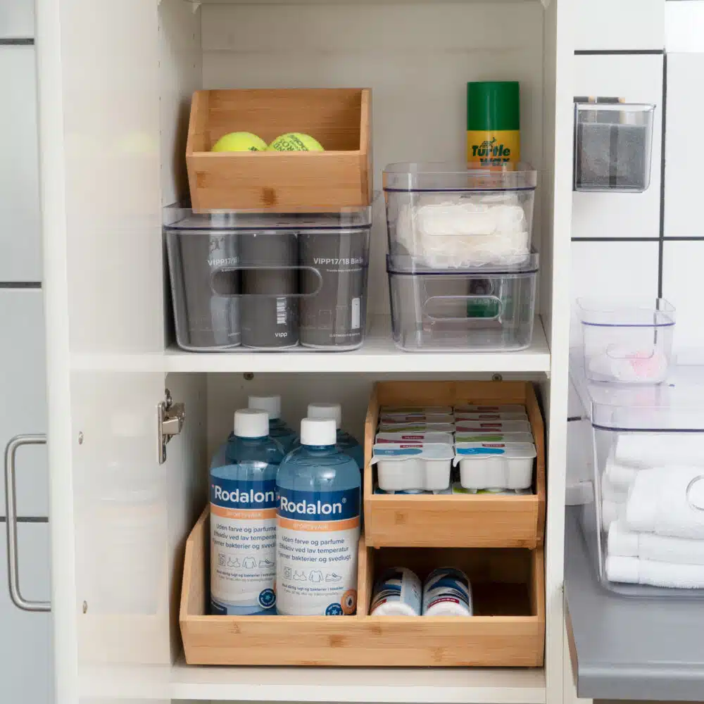Cajsa – Transparent plastkasse (8 størrelser)