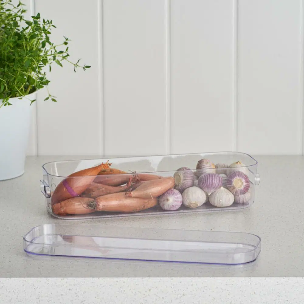 Cajsa – Transparent plastkasse (8 størrelser)