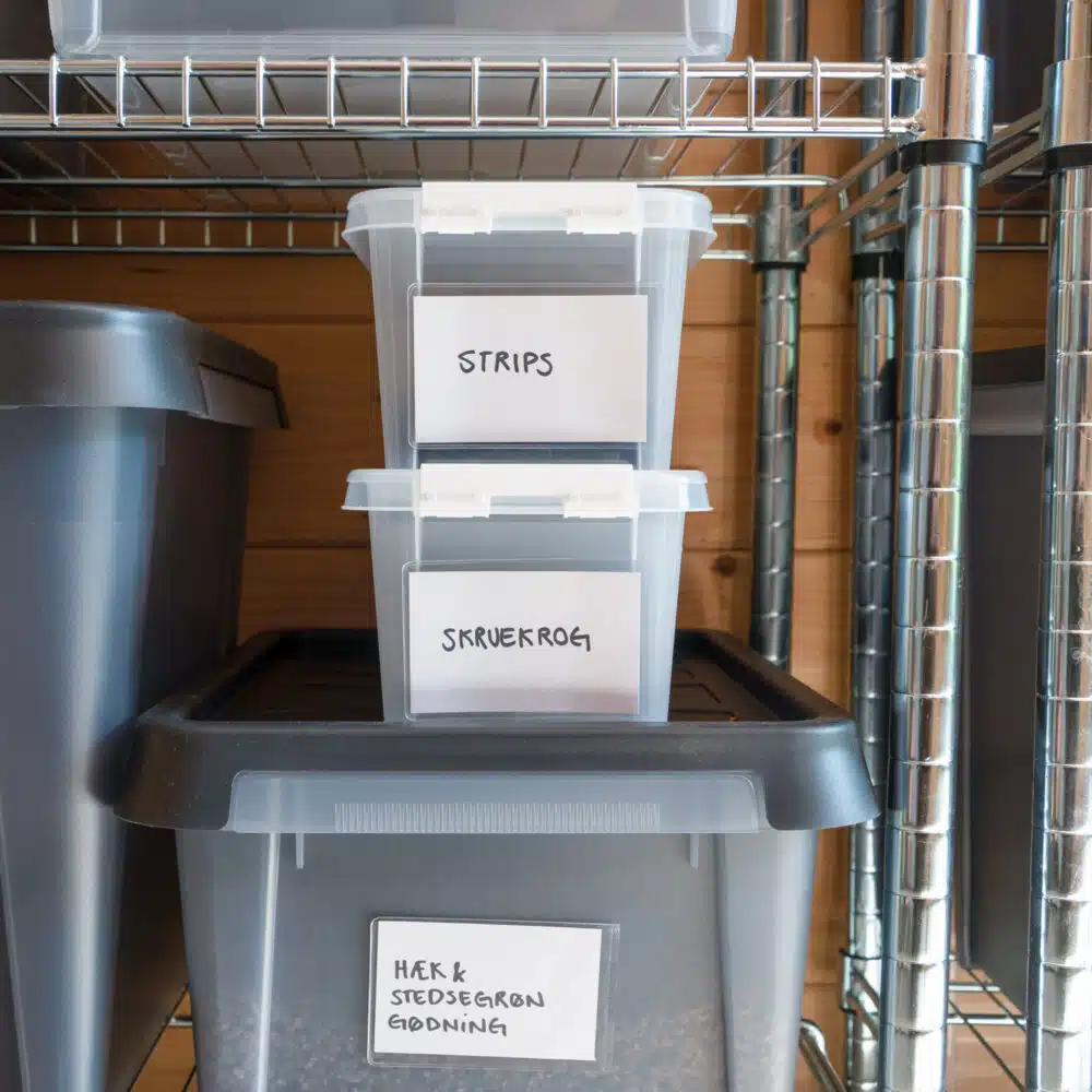 Eva – Opbevaringsboks med låg – Mellem
