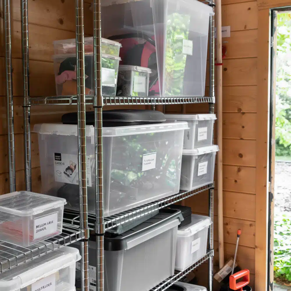 Eva – Opbevaringsboks med låg – Store
