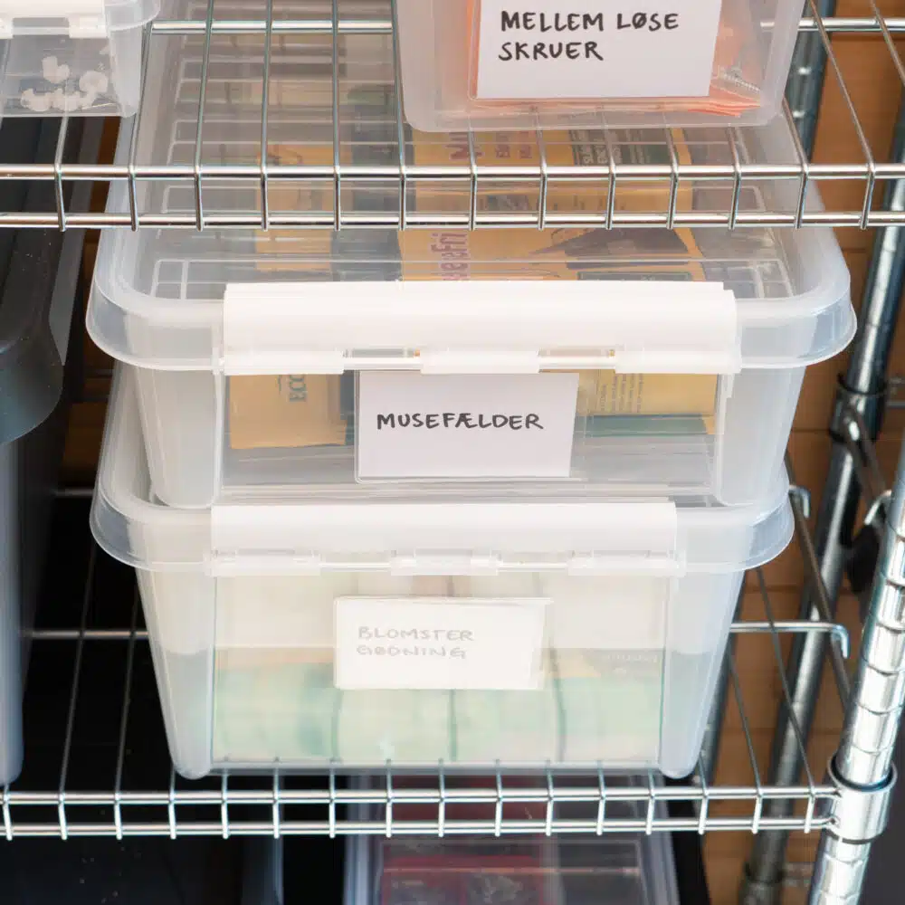 Eva – Opbevaringsboks med låg – Mellem