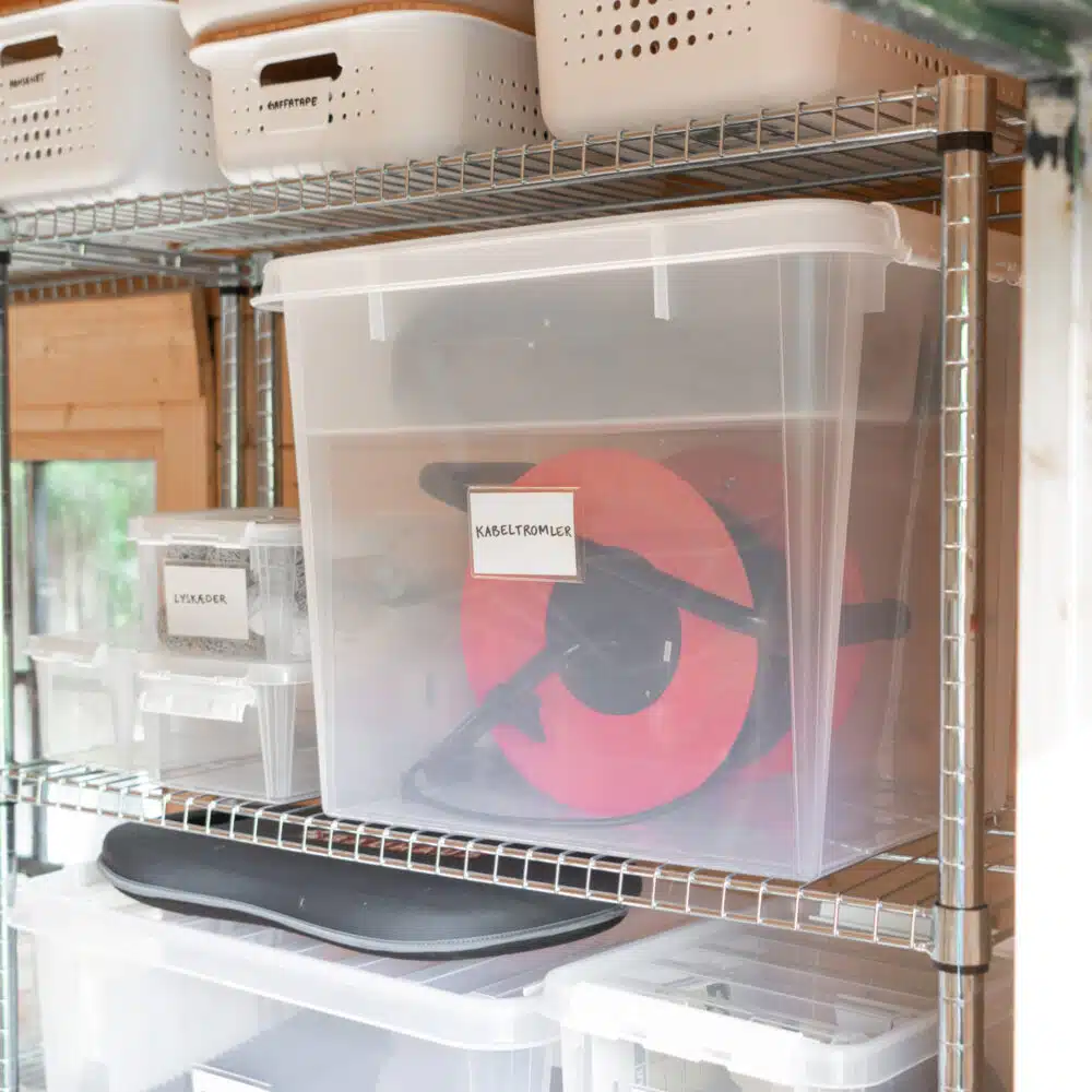 Eva – Opbevaringsboks med låg – Store