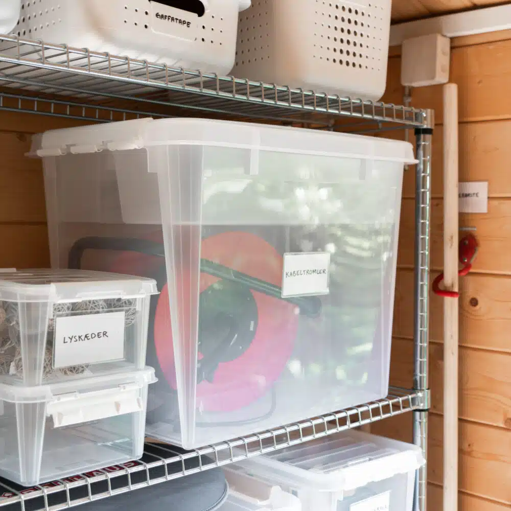 Eva – Opbevaringsboks med låg – Store