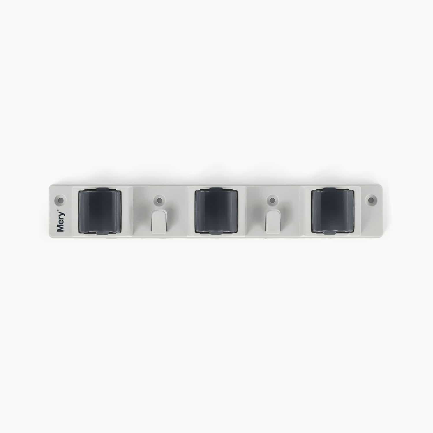 Rødskabsholder til vægmontering – Grå – 26cm x 4cm x 4.5cm – Liv