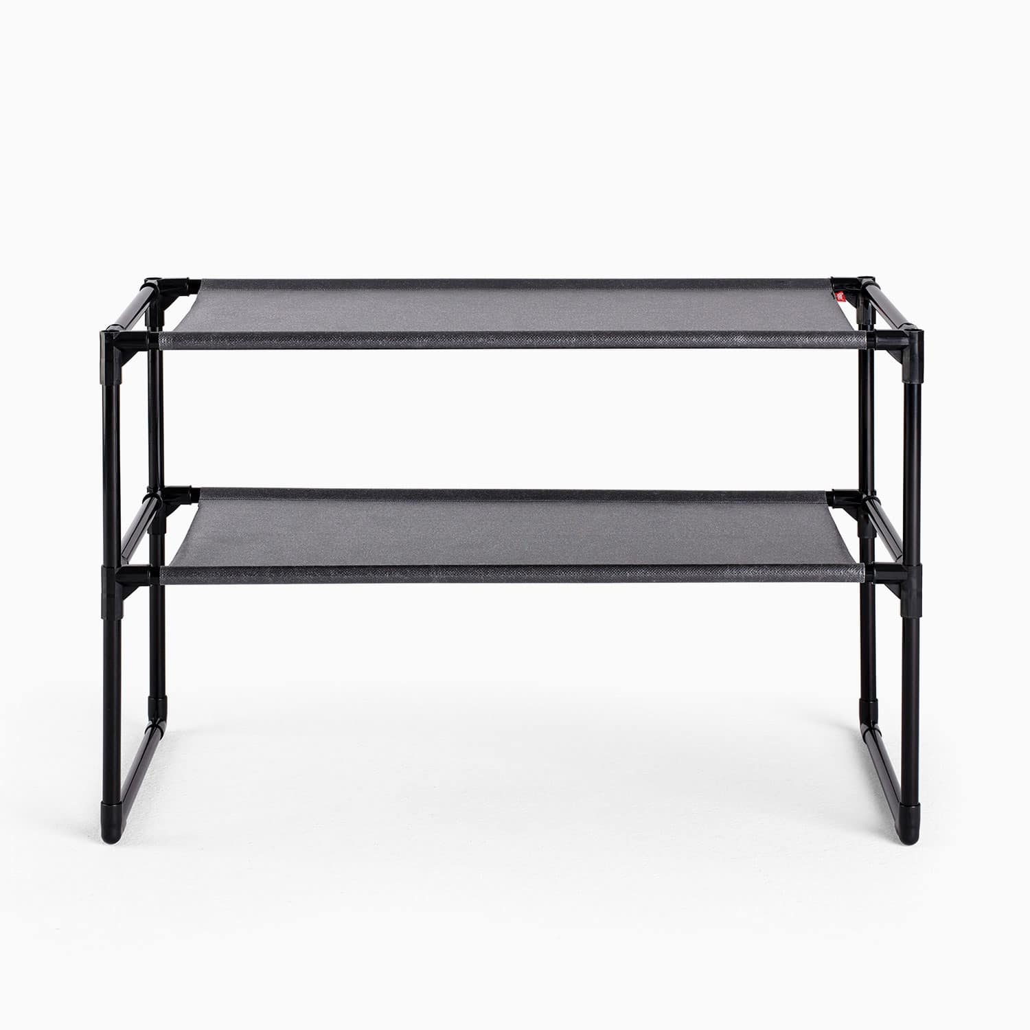 Stabelbart skostativ – Sort – 59cm x 28cm x 38cm – Layla