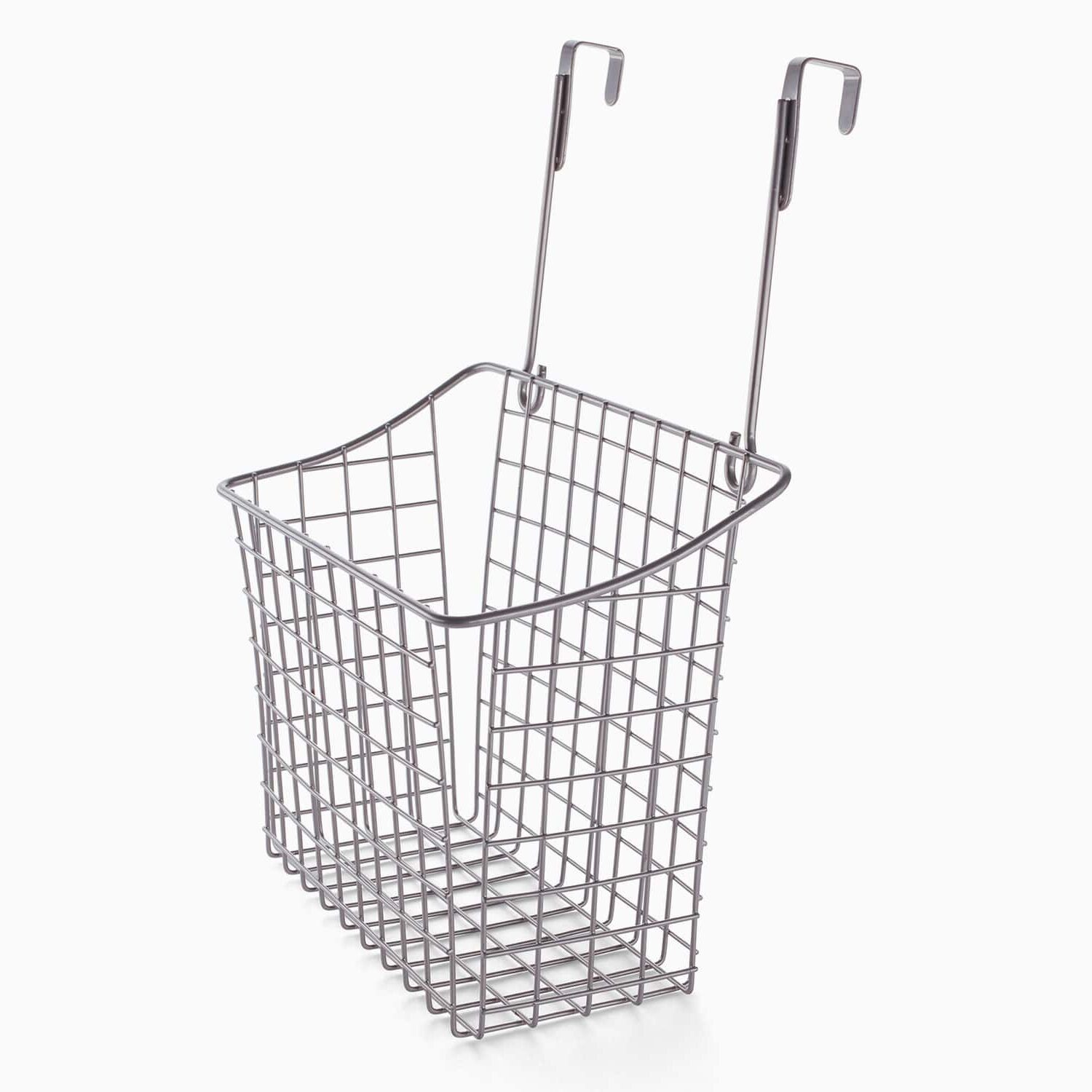 Metalkurv til låge – Grå – 35cm x 16.5cm x 26.5cm – Mathilde