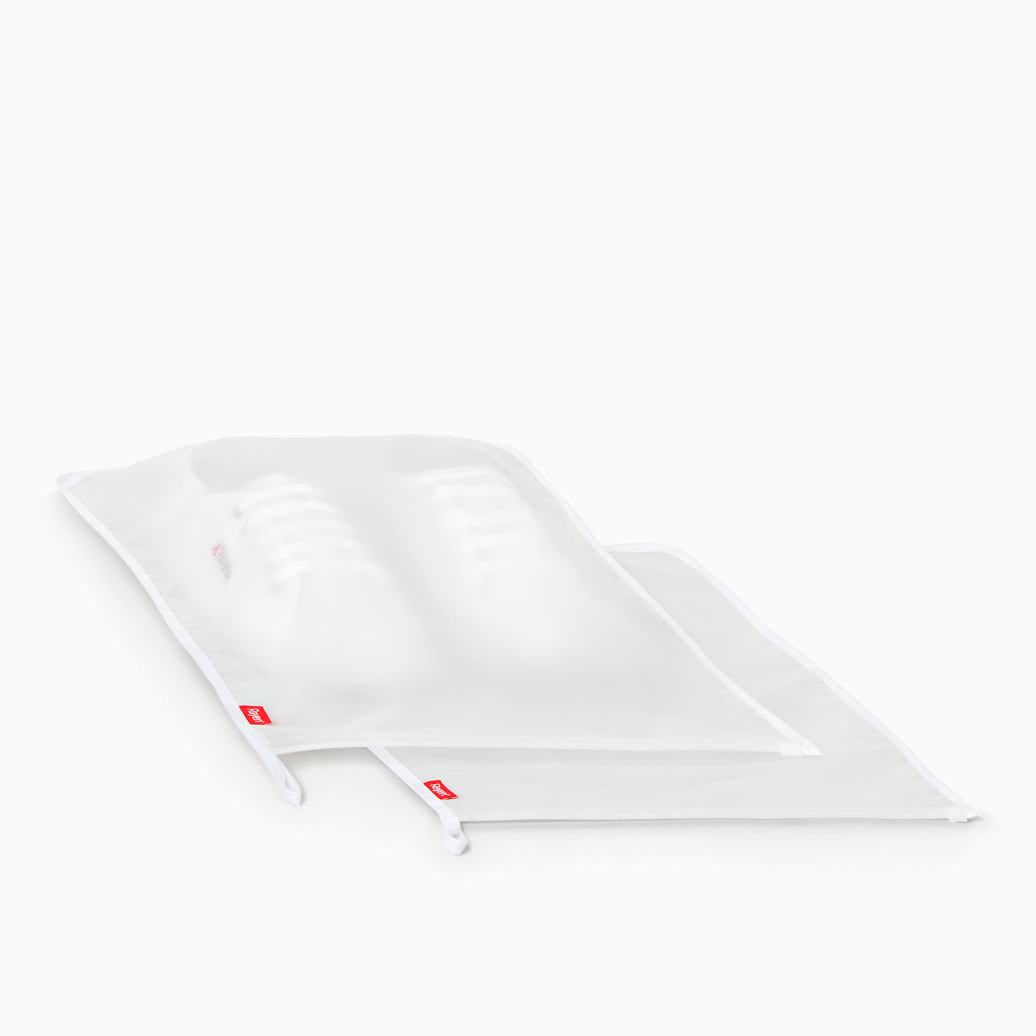 Vandtæt lynlåspose (2 stk.) – Transparent – 28cm x 41cm x 0,5cm – Signe
