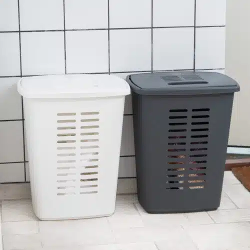 Sidsel – Vasketøjskurv, 60 liter (2 farver)
