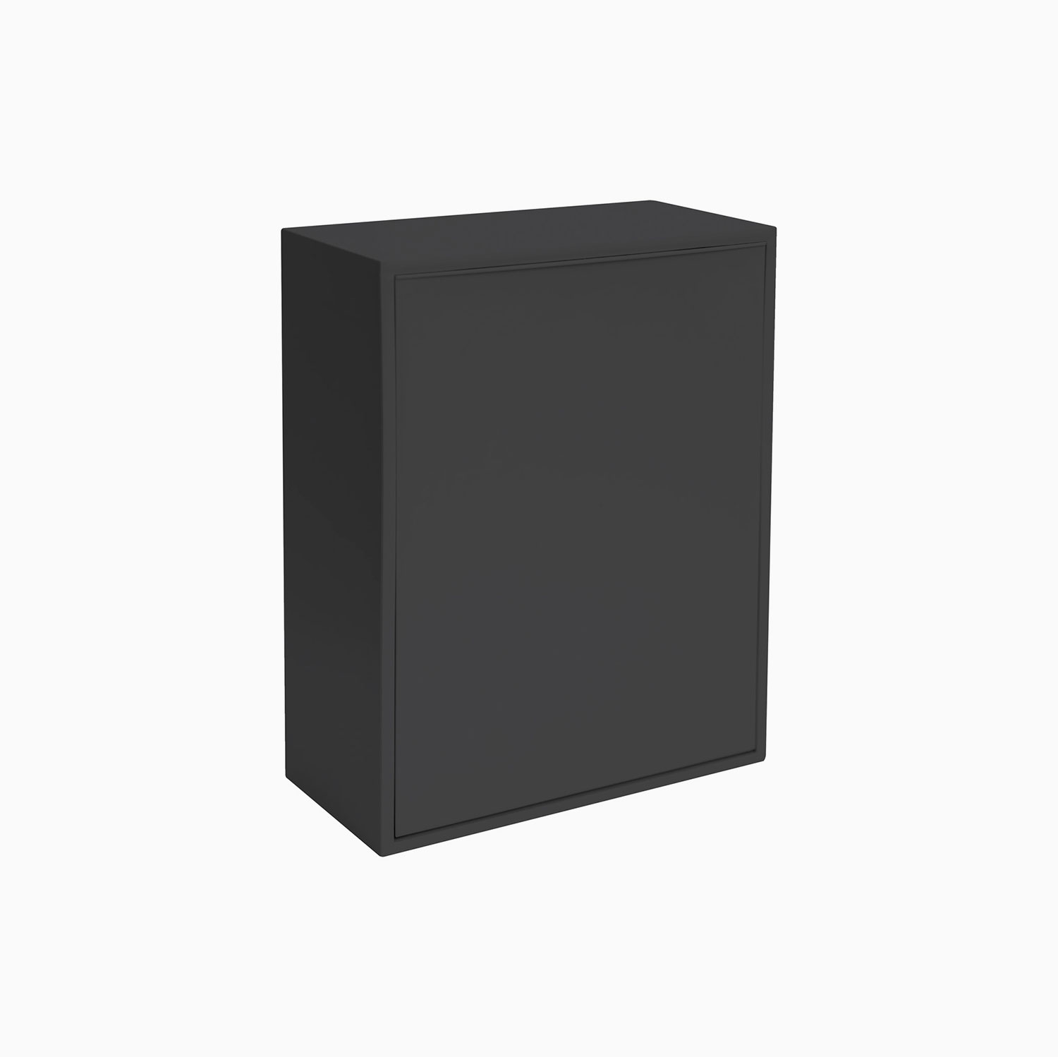 Affaldssortering til vægmontering – Sort – 30cm x 15cm x 40cm – ReCollector