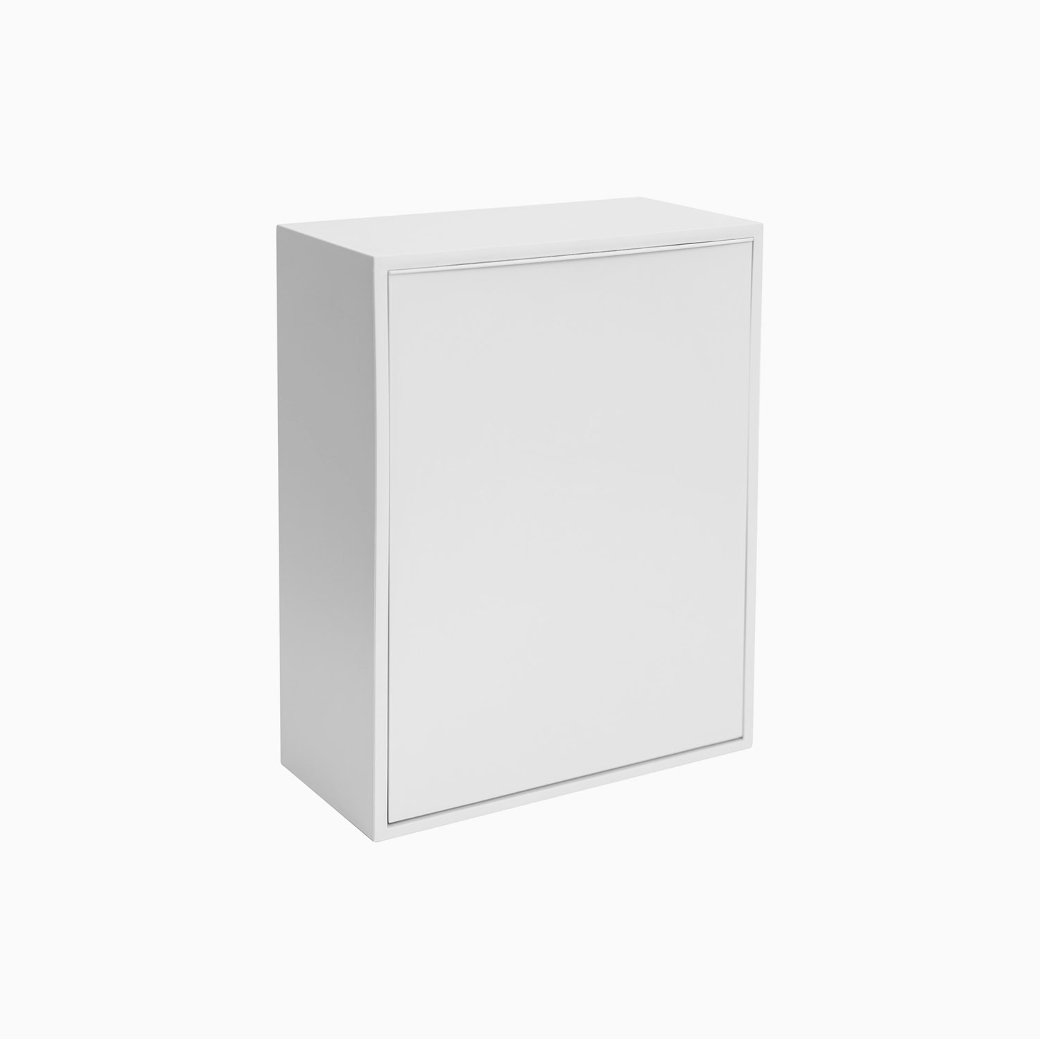 Affaldssortering til vægmontering – Hvid – 30cm x 15cm x 40cm – ReCollector