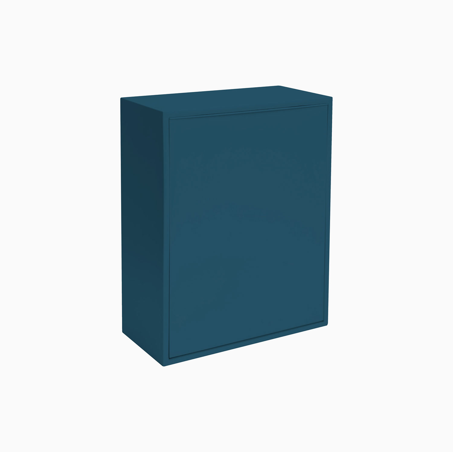 Affaldssortering til vægmontering – Blå – 30cm x 15cm x 40cm – ReCollector