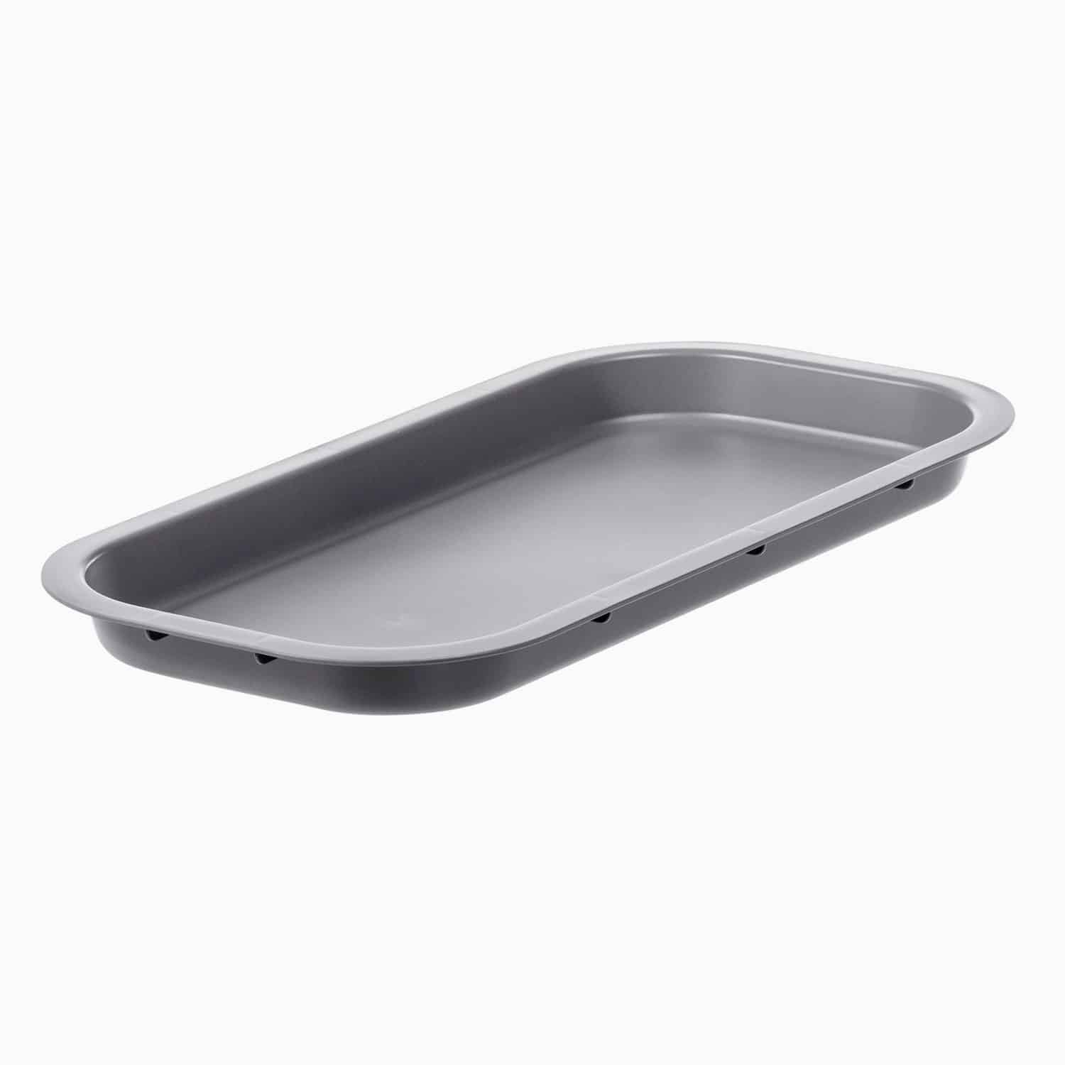 Indsatsspand til opbevaringsspand – Grå – 17,5cm x 34cm x 2,5cm – Simone