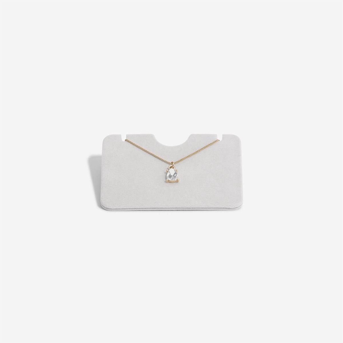Holder til smykker – Grå – 7,5cm x 1,5cm x 5cm – Adriana