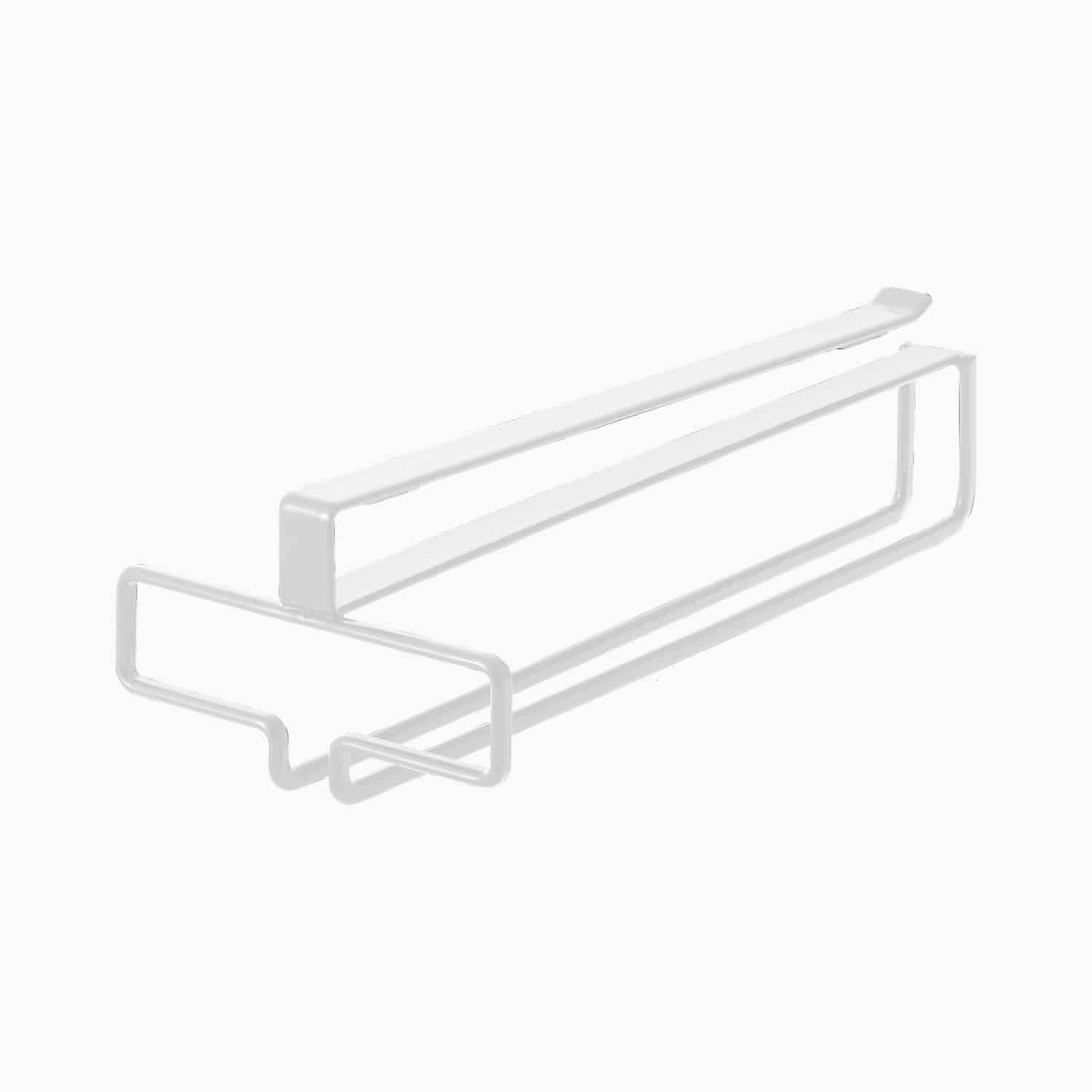 Thora Vinglasholder I Metal Hvid 11cm X 26cm X 7cm
