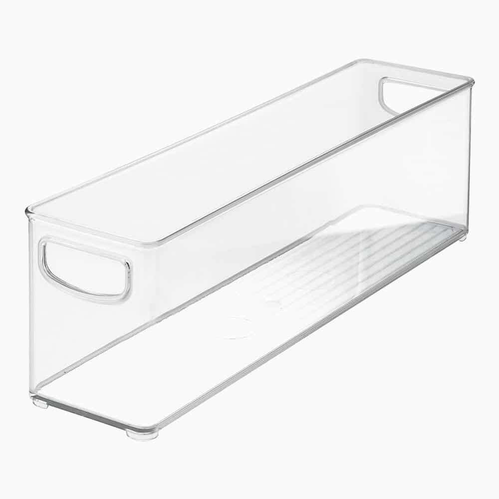 Stabelbar Opbevaringskasse Dybde: Transparent 3cm 8cm 7cm Alberte