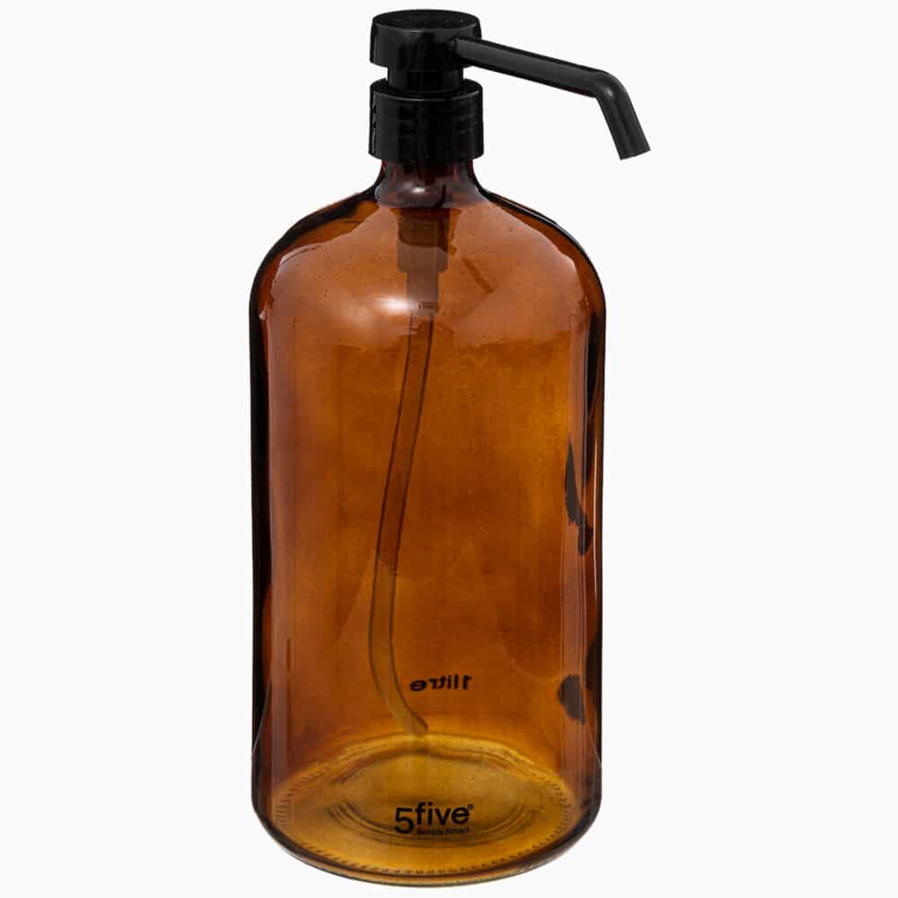 Freja – Sæbedispenser i glas (1000 ml)