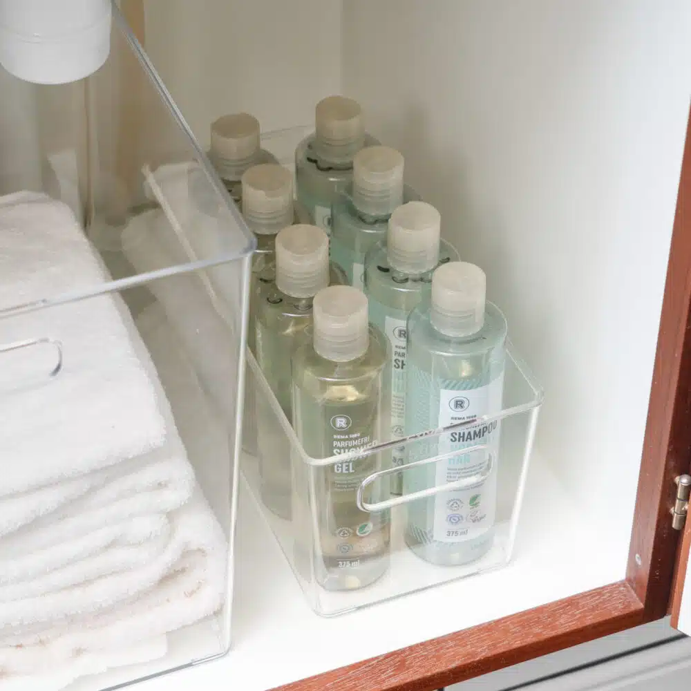 Agnete – Kasse i klar plast