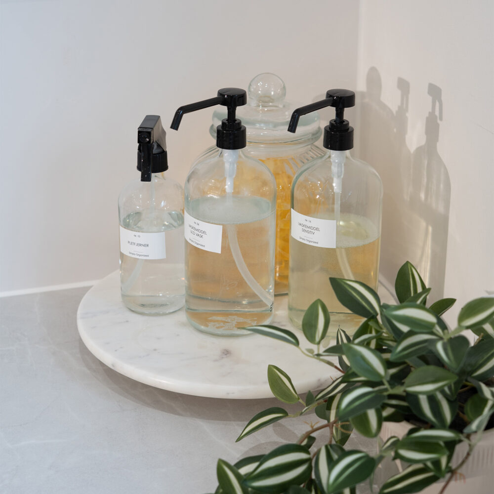 Fauna – Sæbedispenser i glas, 1000 ml (2 farver)