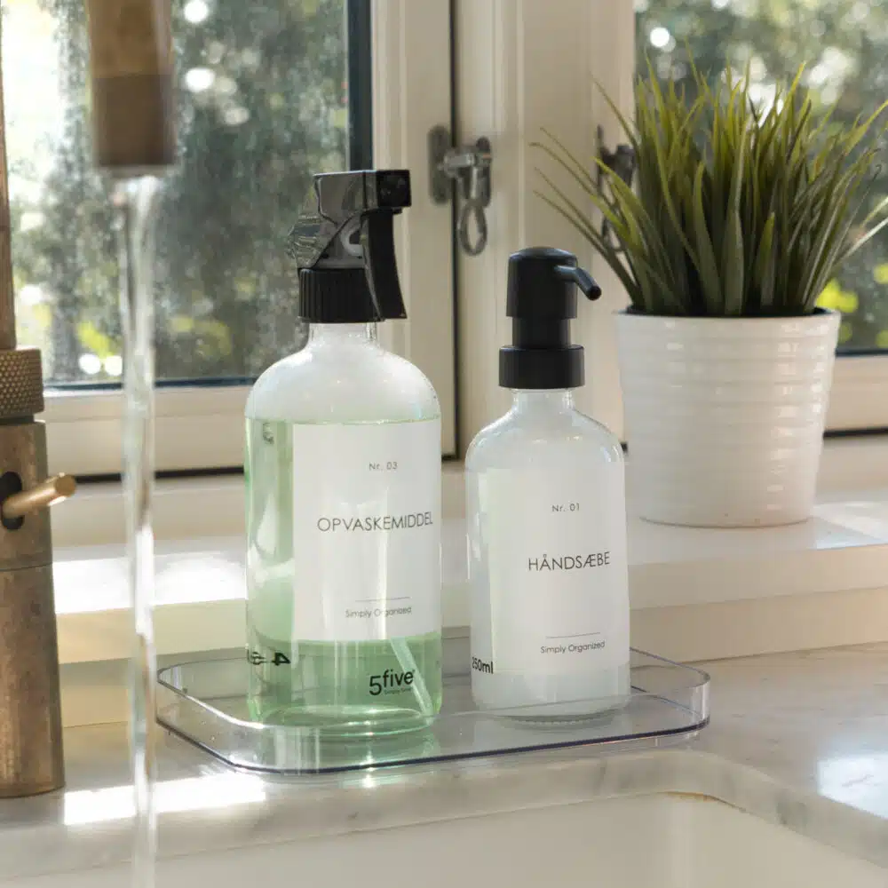 Fauna – Sæbedispenser i glas, 250 ml (2 farver)