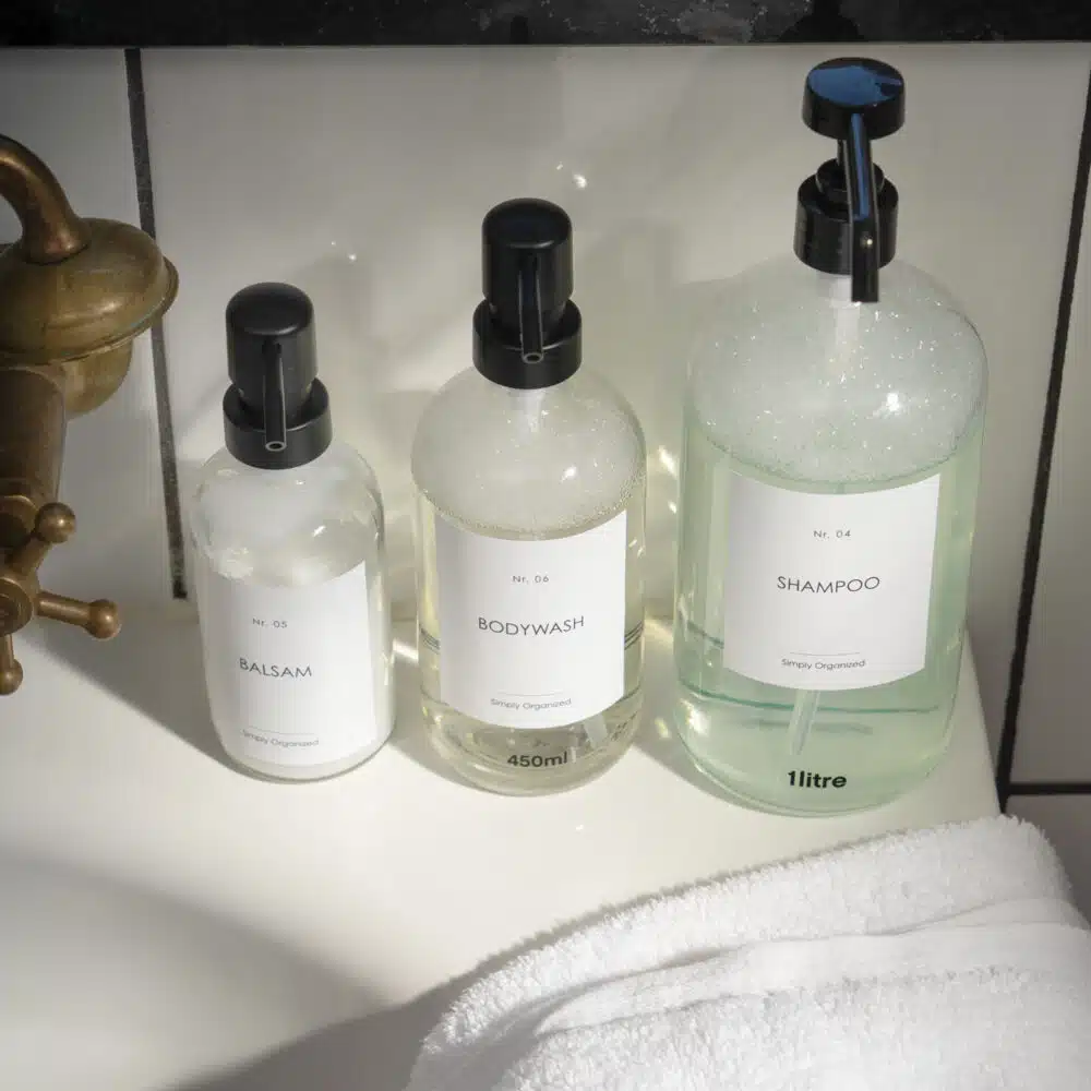 Fauna – Sæbedispenser i glas, 250 ml (2 farver)