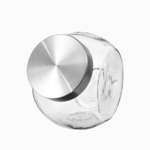 Amalie - Opbevaringsglas med skruelåg af metal (3 størrelser)