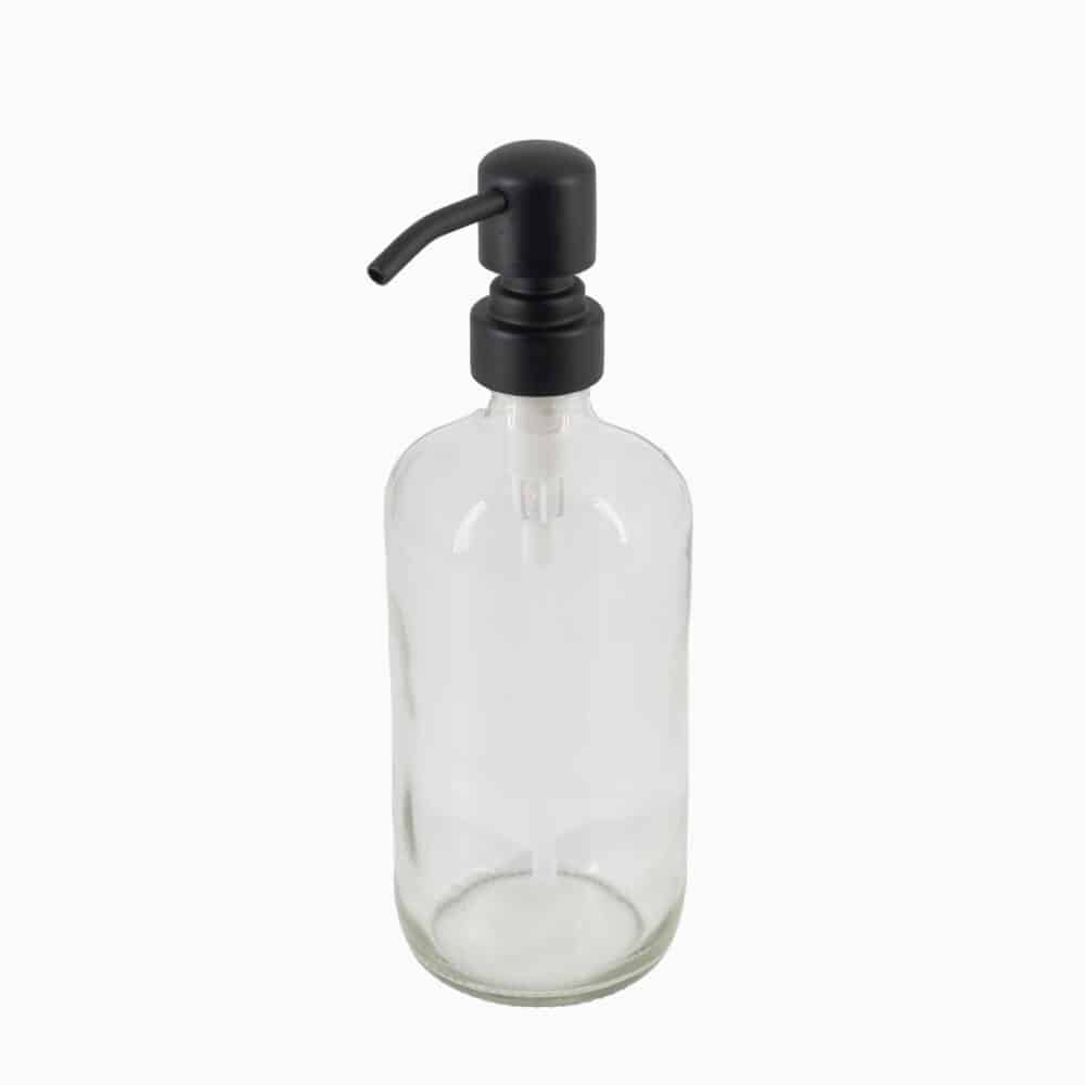 Freja – Sæbedispenser i glas (450 ml)