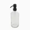Freja - Sæbedispenser i glas, 450 ml (4 pumpevarianter)