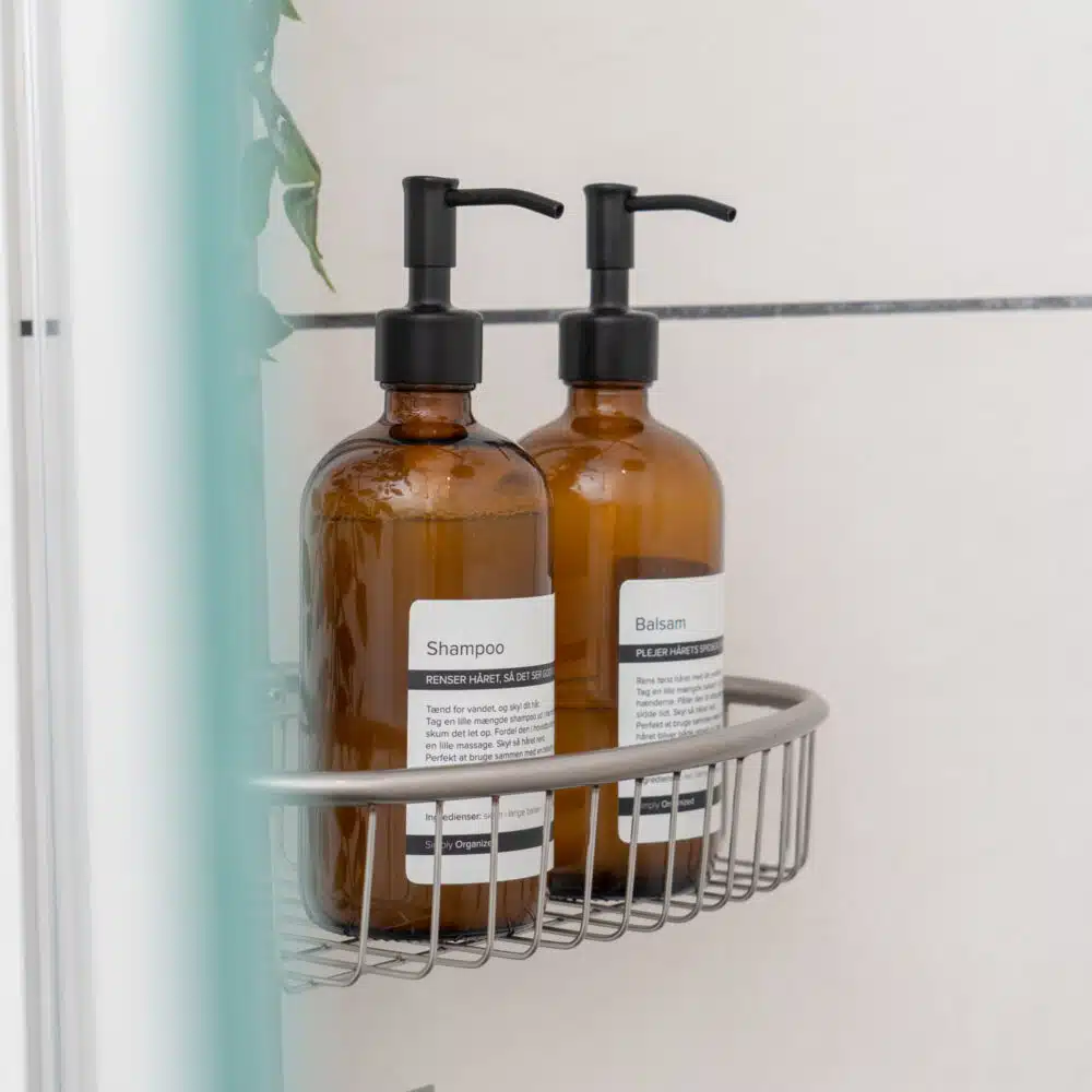 Freja – Sæbedispenser i glas, 450 ml (4 pumpevarianter)