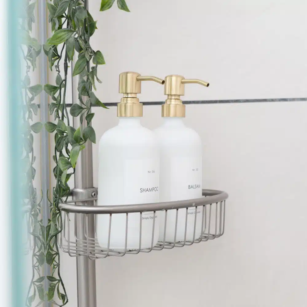 Freja – Sæbedispenser i glas, 450 ml (4 pumpevarianter)