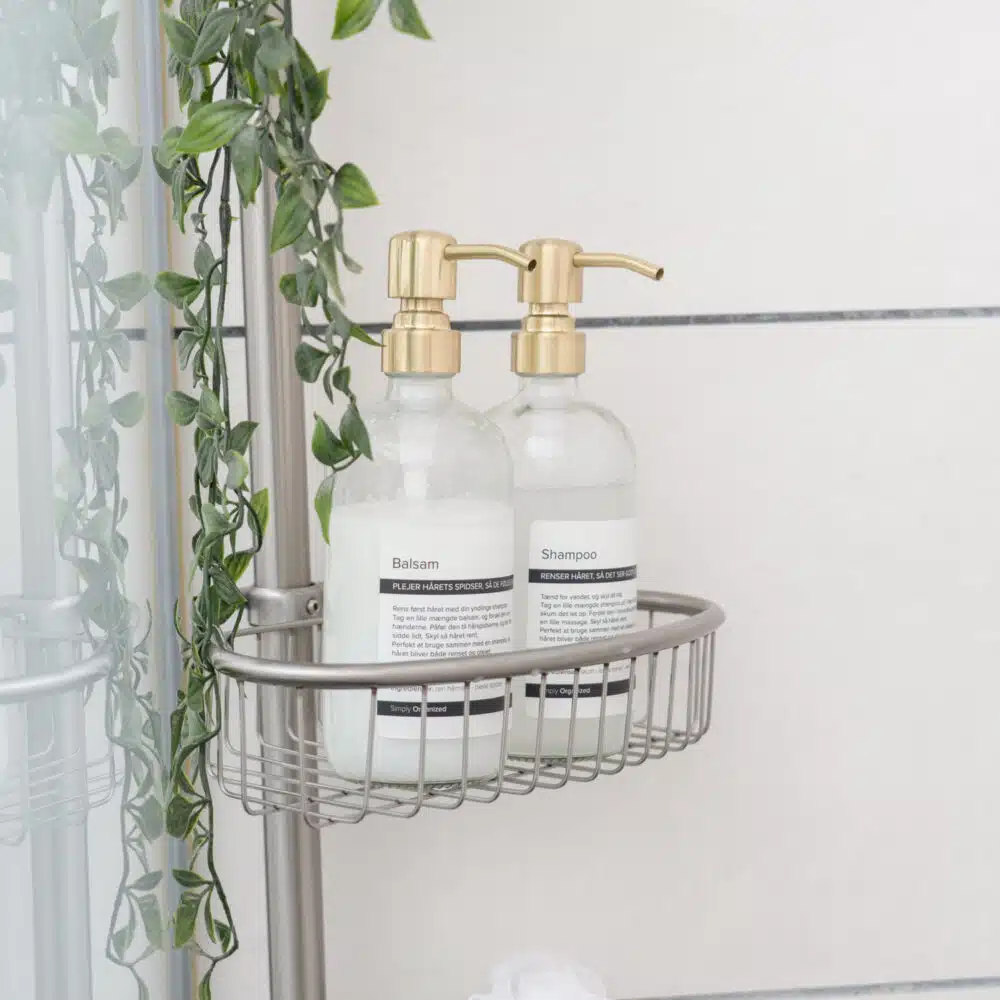 Freja – Sæbedispenser i glas, 450 ml (4 pumpevarianter)