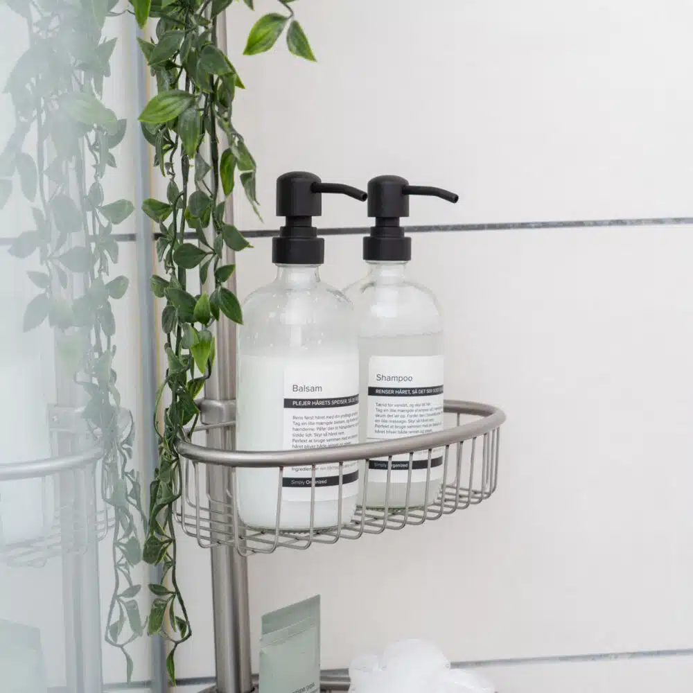 Freja – Sæbedispenser i glas, 450 ml (4 pumpevarianter)