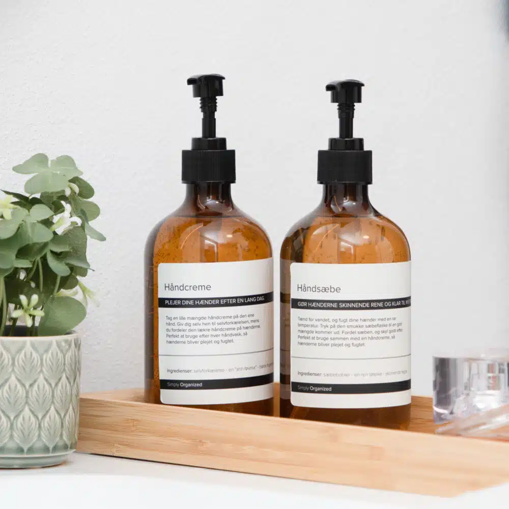 Frigga – Sæbedispenser i plast, 450 mL (4 pumpevarianter)