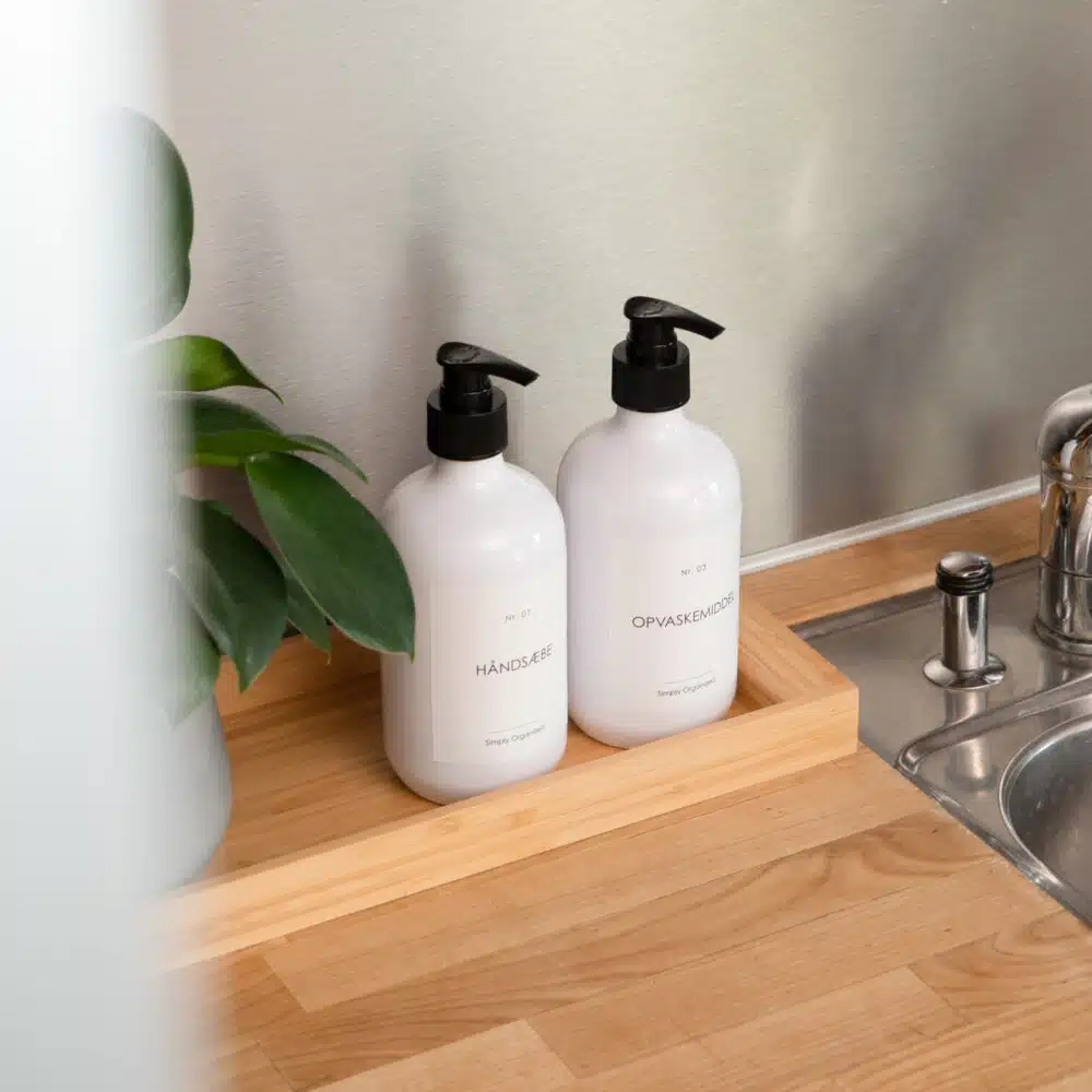 Frigga – Sæbedispenser i plast, 450 ml (4 pumpevarianter)