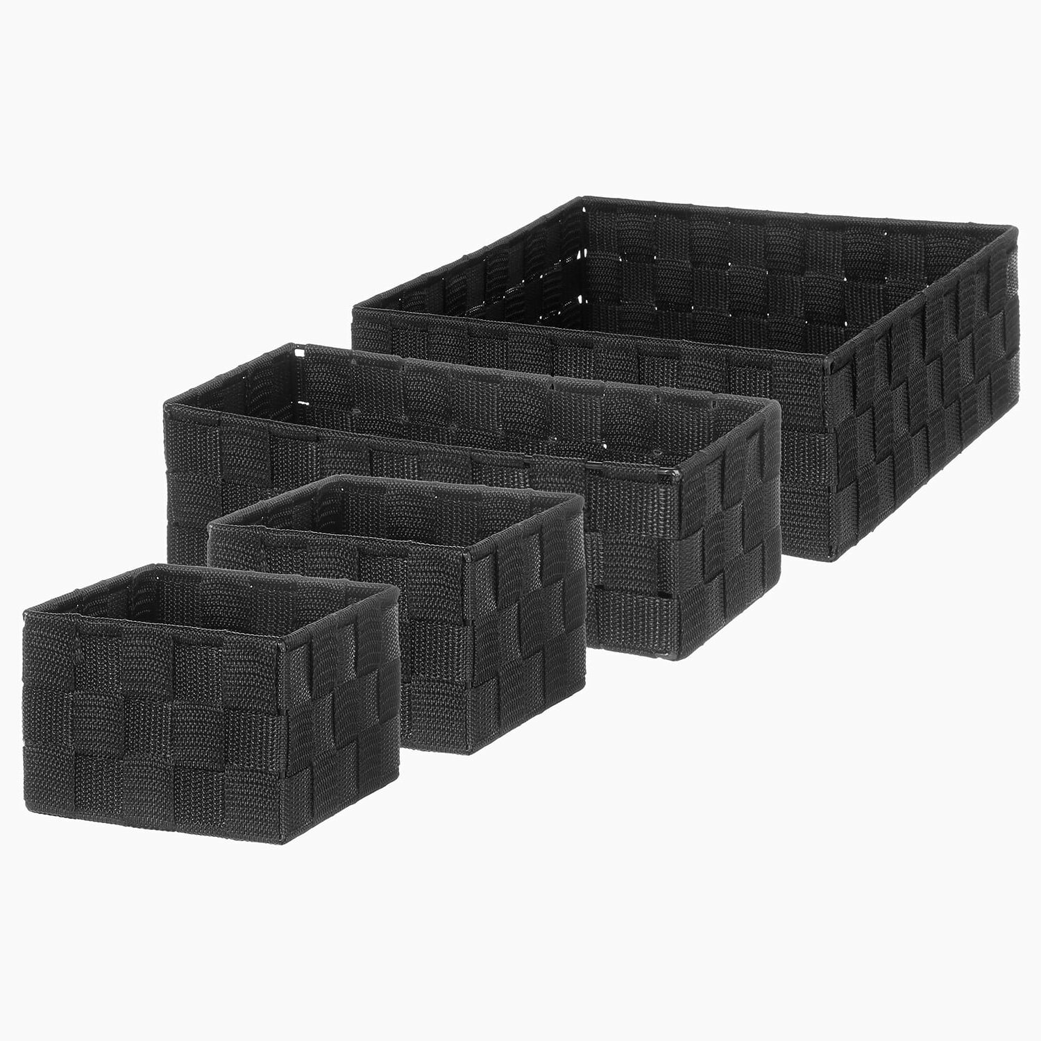 Skuffekasse – Sort – 13cm x 13cm x 9cm – Lennox