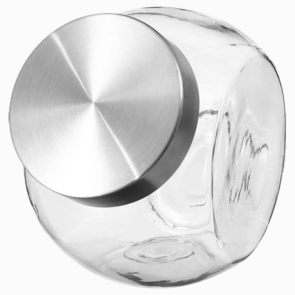 Amalie – Opbevaringsglas med skruelåg af metal (3 størrelser)
