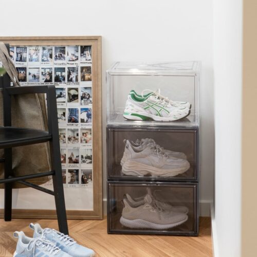 Alexa – Stabelbar sneaker box (2 farver)