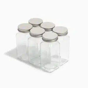 Maj - Glas til krydderier (sæt med 6 stk.)
