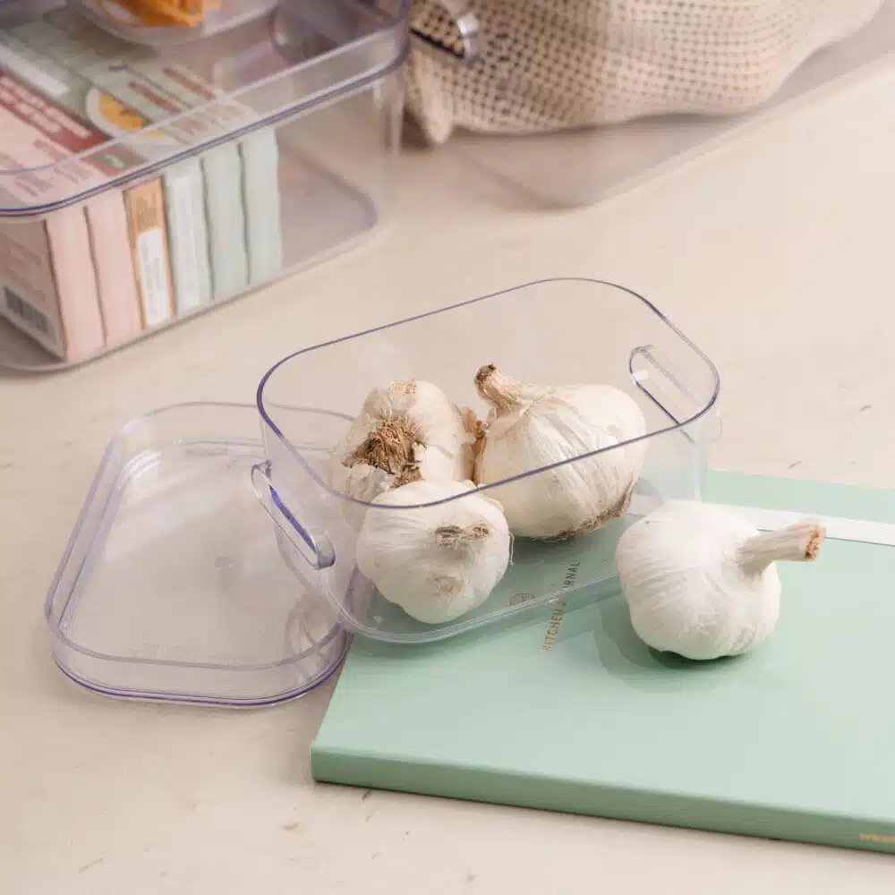 Cajsa – Transparent plastkasse (8 størrelser)