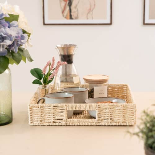 Raya – Firkantet bakke i af papir