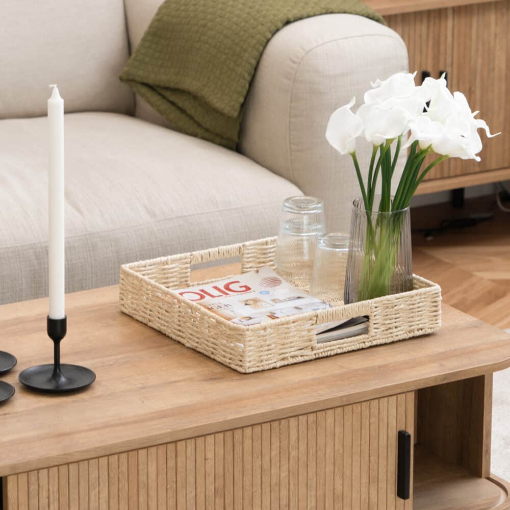 Raya – Firkantet bakke i af papir