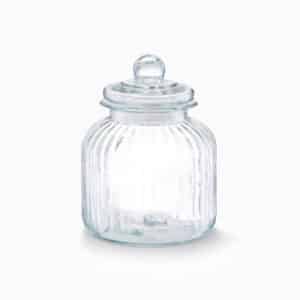 Lotte - Riflet opbevaringsglas