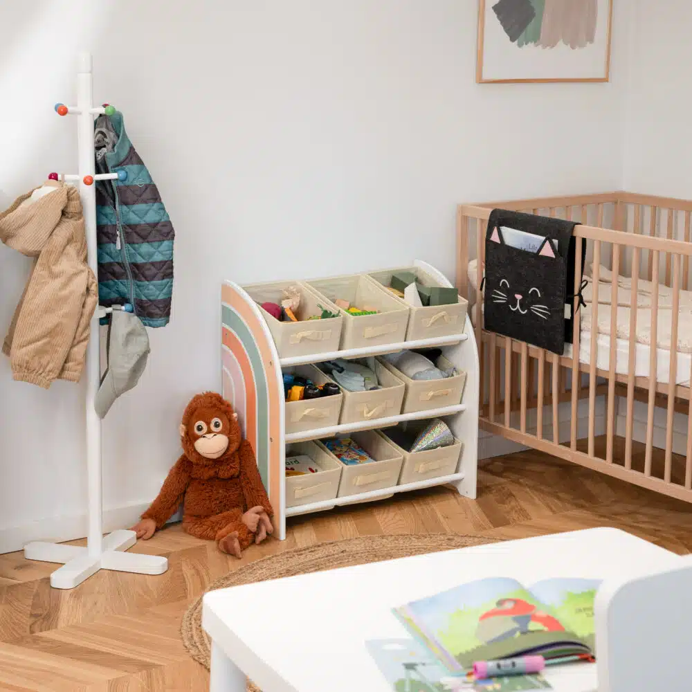 Fie – Børnekommode med stofkasser