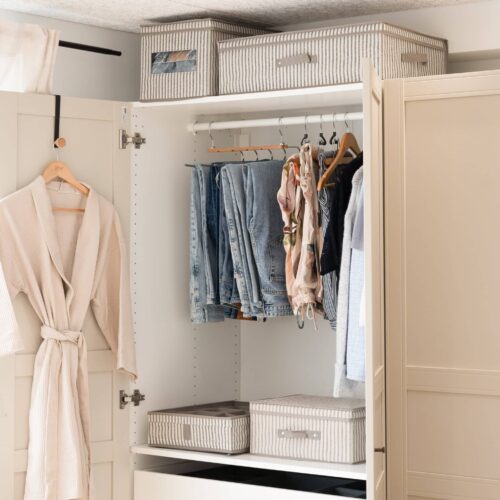 Sådan indretter du din drømmegarderobe