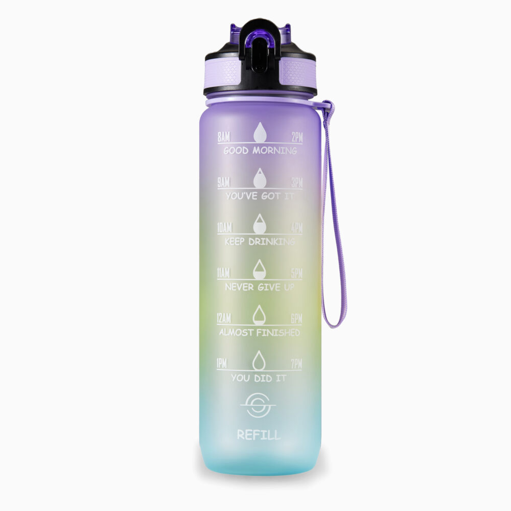 Yara – Vandflaske med tidsangivelse (1 liter)